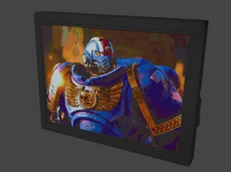 Space Marine 2 Lithopane