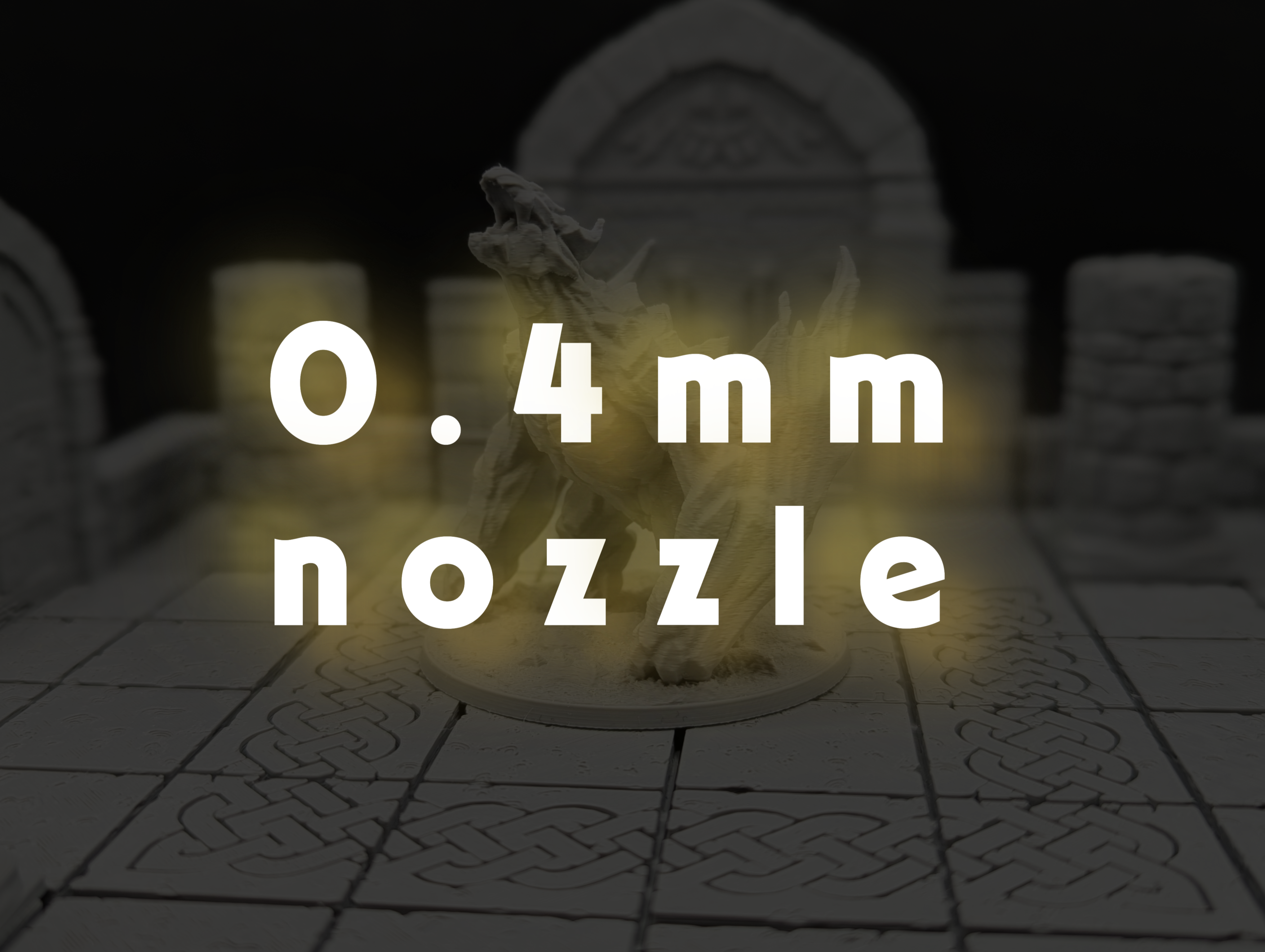 Miniatura 1 do modelo 3D Stonehide Wyvern (supportless)