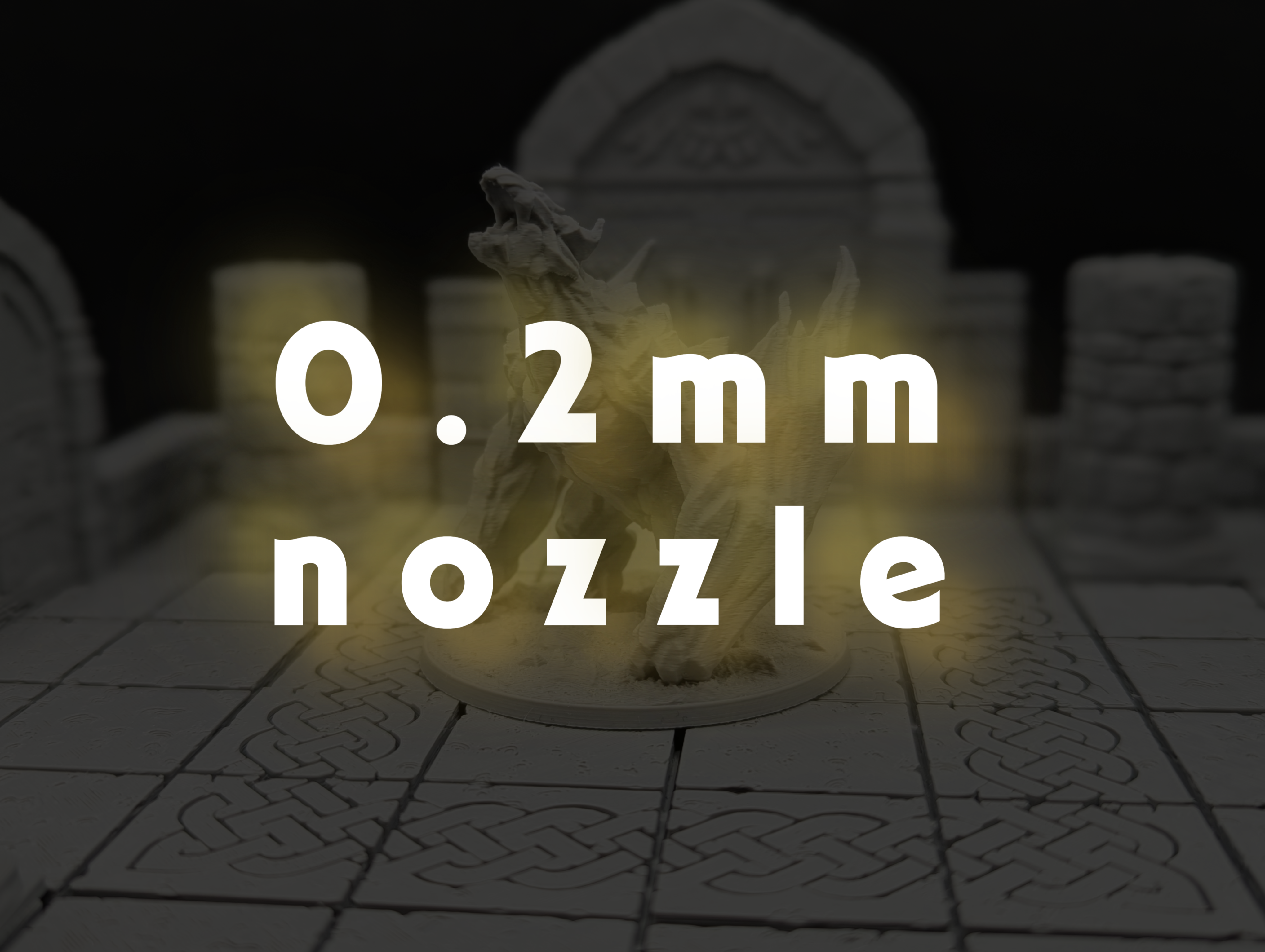 Miniatura 2 do modelo 3D Stonehide Wyvern (supportless)