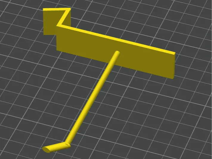 Husky Track Wall Hook