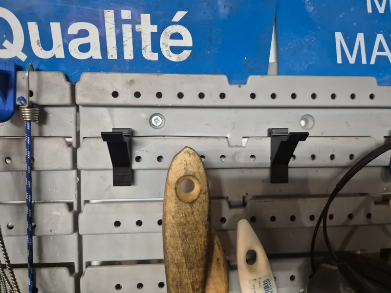 crochet pour outils Pegboard