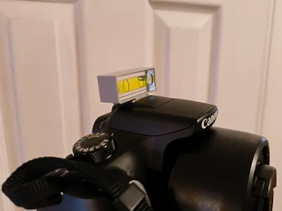 Spirit Level Camera Hotshoe
