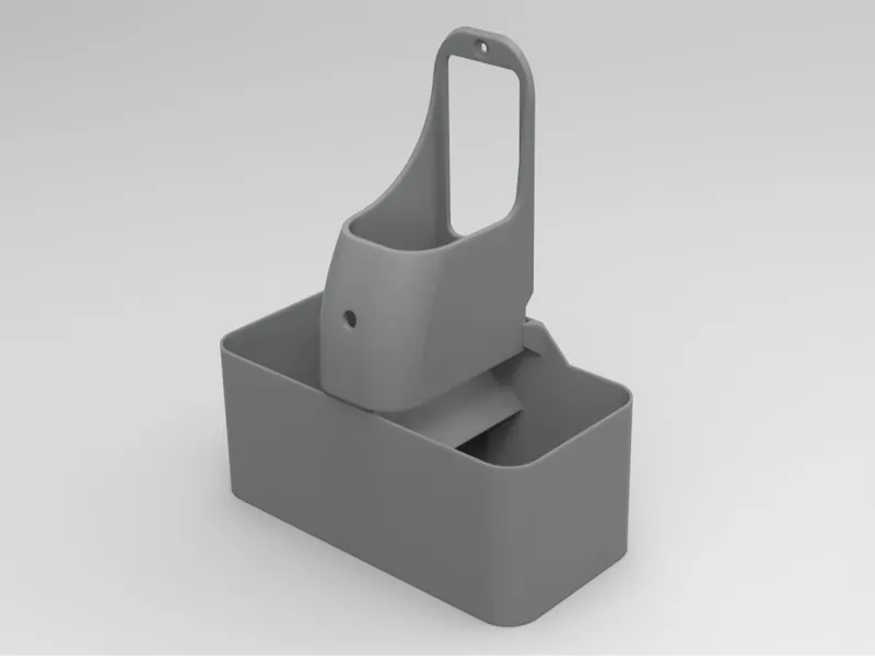 Poop Chute With Basket