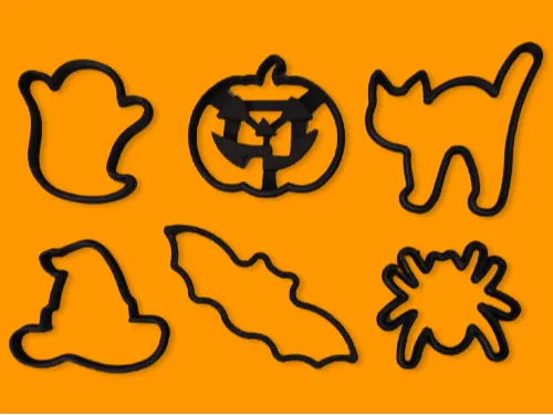 Formine di Halloween per biscotti