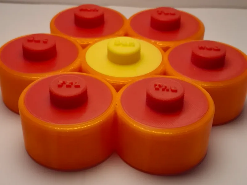Flowershape pillbox
