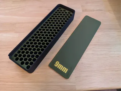 9mm, 120 Round, Stackable, Compact Ammo Box