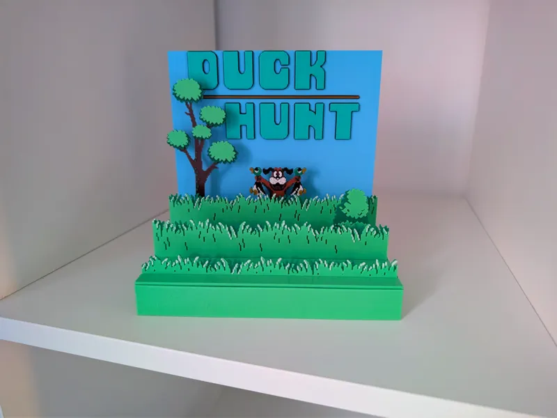 Duck Hunt Diorama