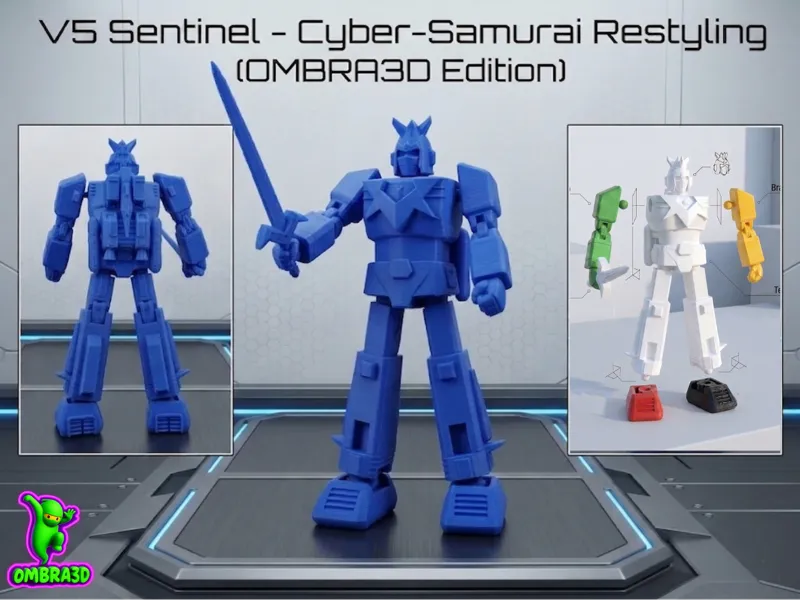 V5 Sentinel - Cyber-Samurai Restyling 