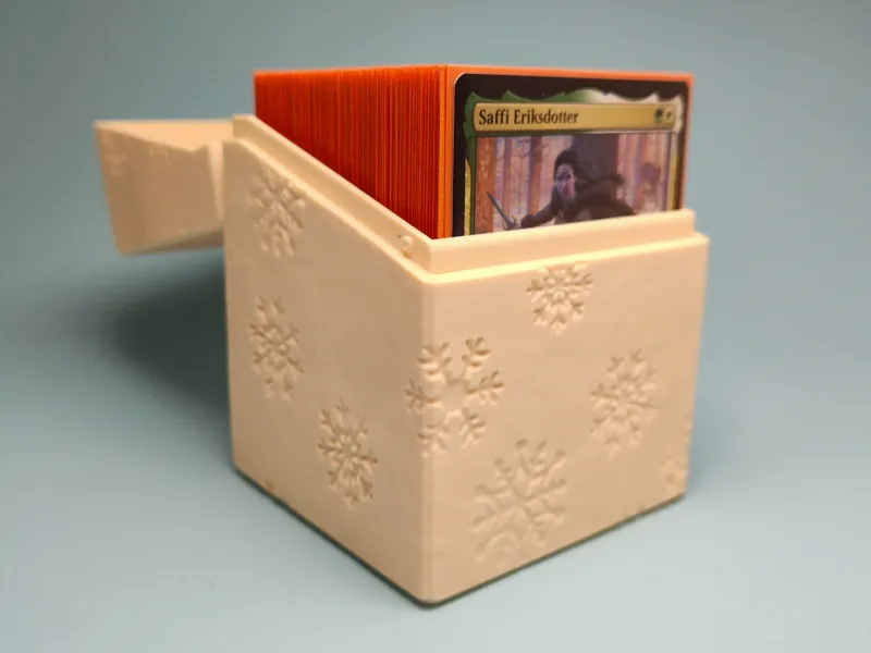 Snow - MTG Commander Deck box