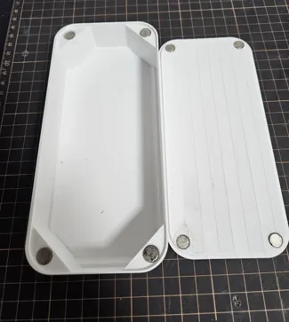 Mini storage box with magnets