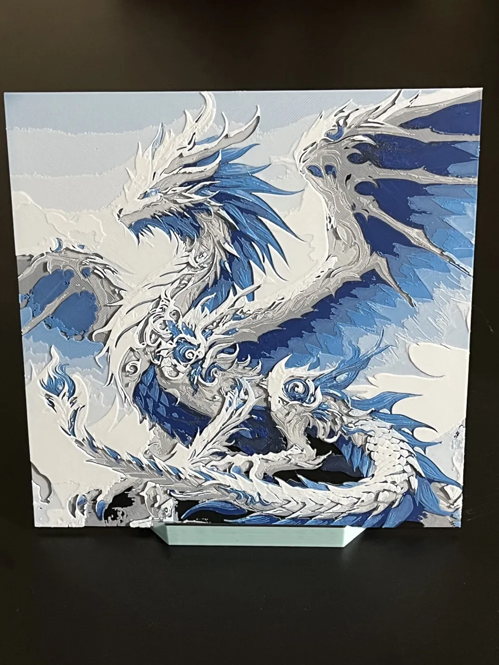 Dragon Series #12 Hueforge - Free 3D Print Model - MakerWorld
