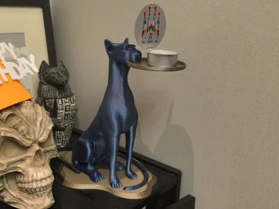 Cat Art Tray