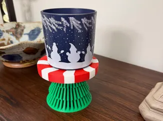 Christmas Candle Stand