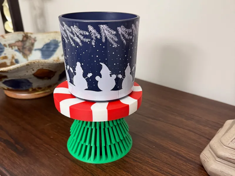 Christmas Candle Stand