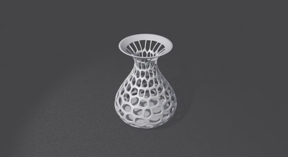 Vase ouvert pour fleurs