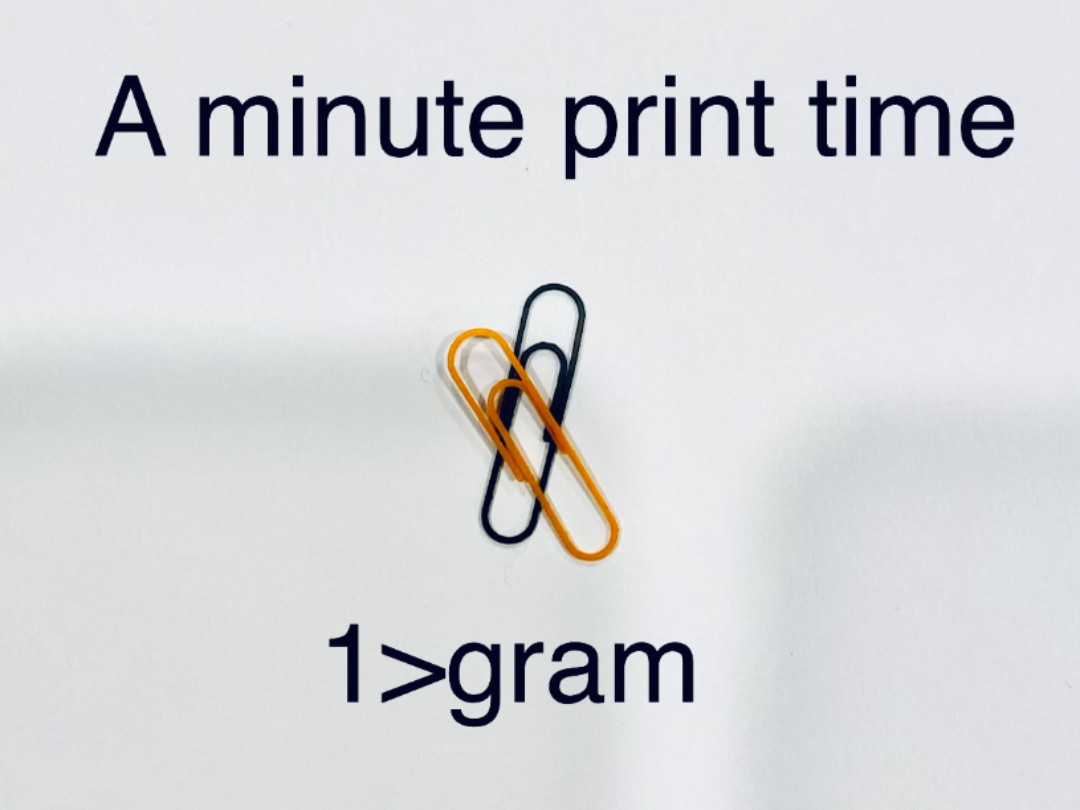 3d printable paperclip!! (Standard size)
