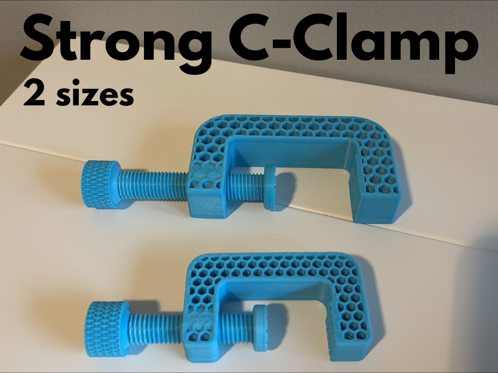 Strong C-Clamp - 2 sizes