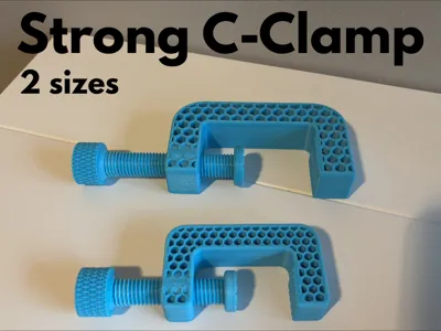 Strong C-Clamp - 2 sizes