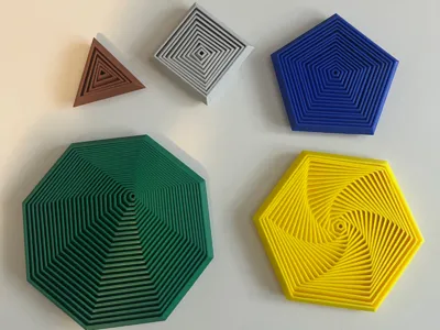 Customizable Polygon Twist Fidget