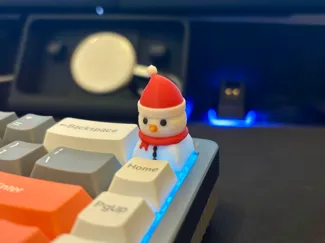 Snowman Artisan Keycap (AMS)