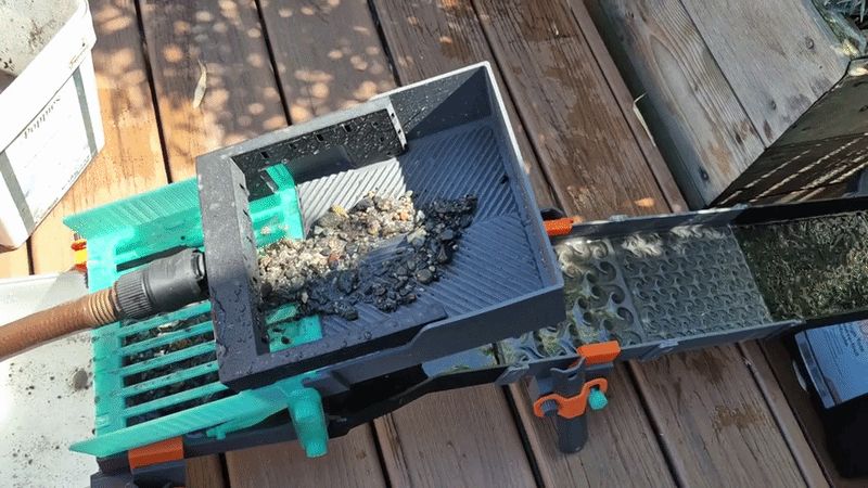 THE ultimate mini gold sluice highbanker dredgebox