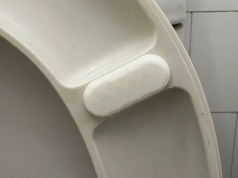 Toilet seat lift part TPU