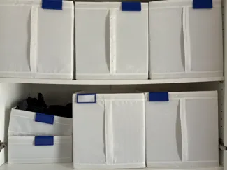 Porta Etichetta per contenitore IKEA KALLAX