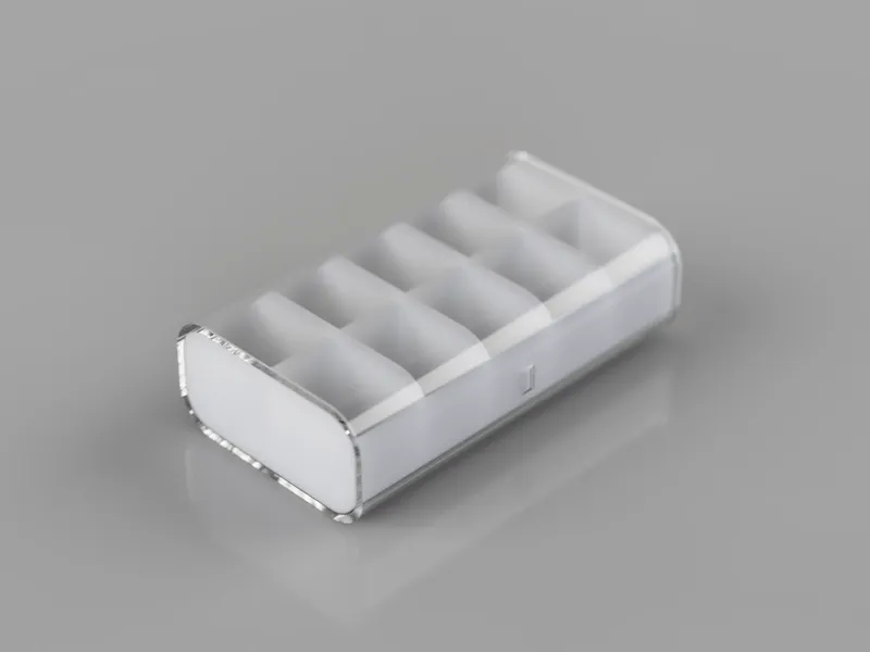 Travel 5x2 Pill Box