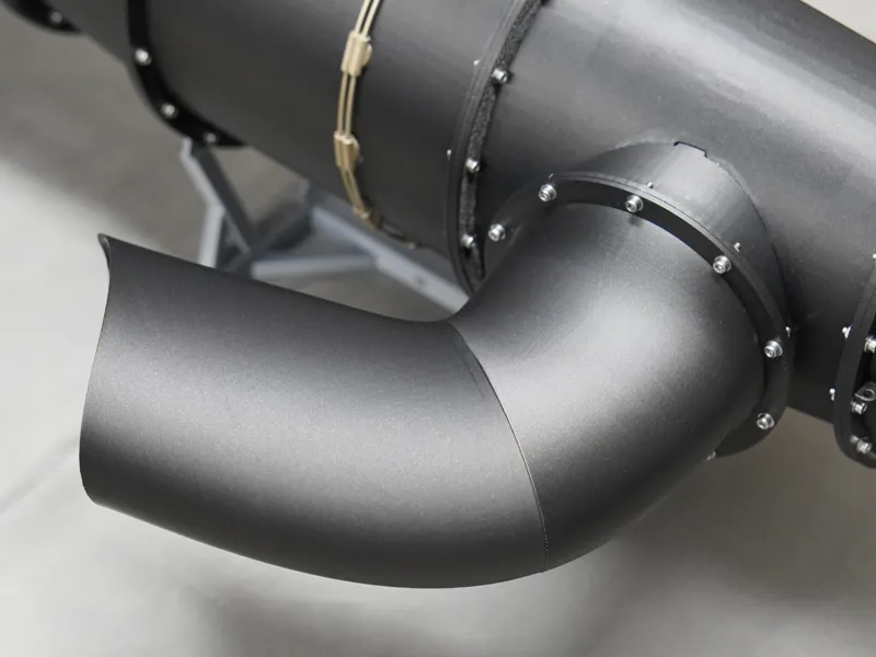 Turboprop Exhaust Stack 