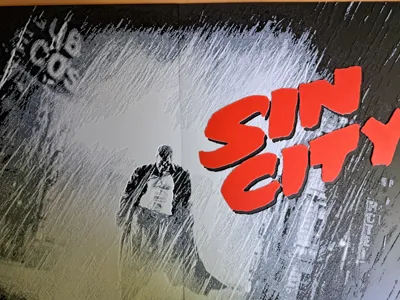 Hueforge Sin City Cover 3+4+5colors +double size