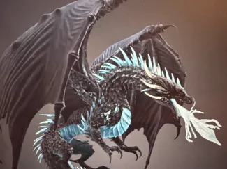 Crystal Dragon Statue – 3D Printable Model