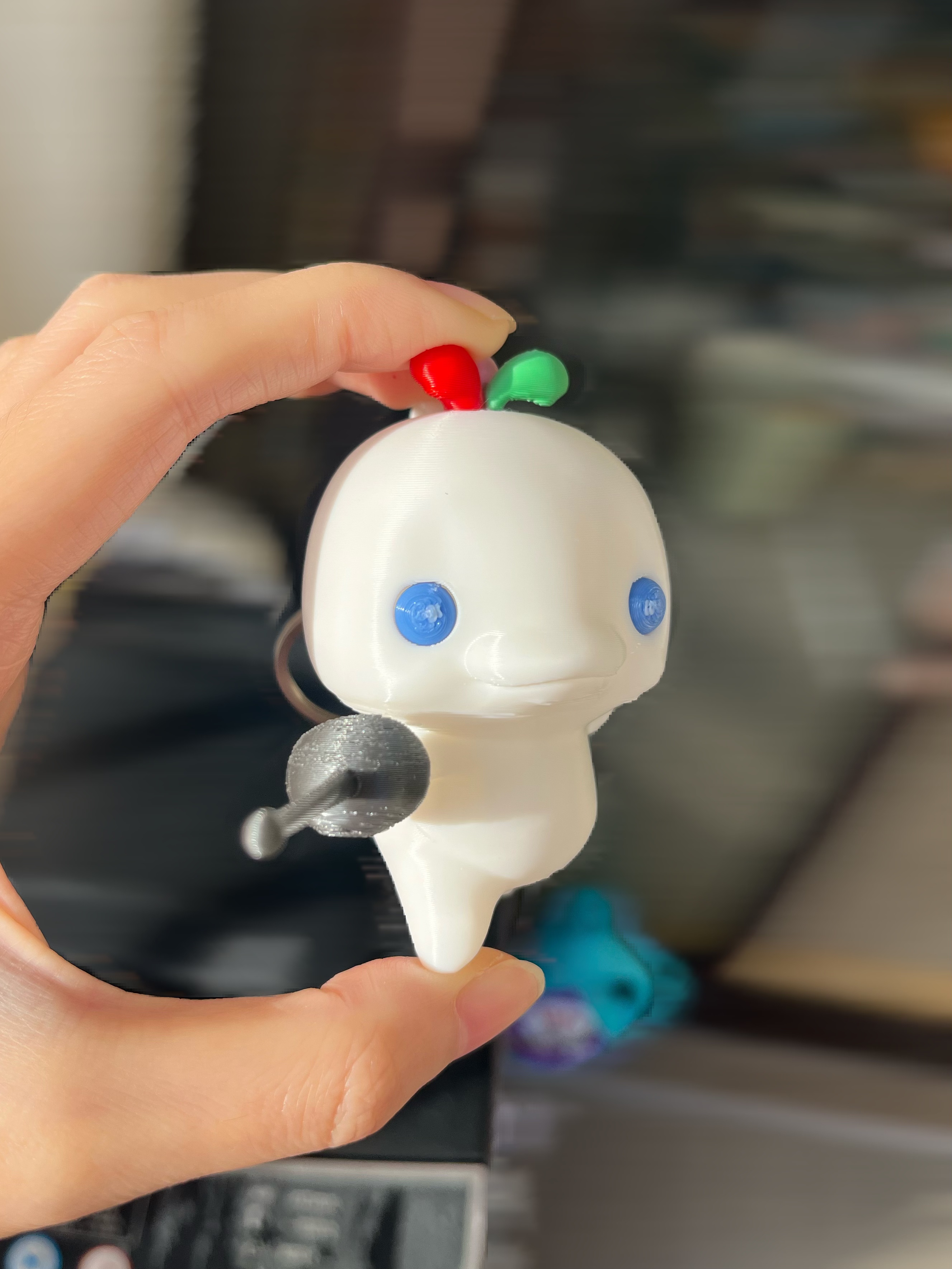 Miniatura 4 do modelo 3D 已拆件 无需AMS 击剑大湾鸡  第十五届全运会吉祥物 喜洋洋 中华白海豚