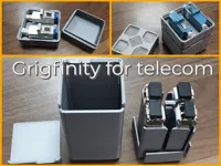 Boîtes Gridfinity pour télécom — photo 2