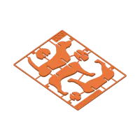 Large Version (140% model) - 0.2mm layer, 2 walls, 15% infill