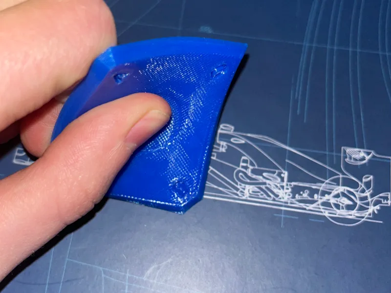 Silicone Spreader | 0,4,6,8 mm Corners | TPU Print