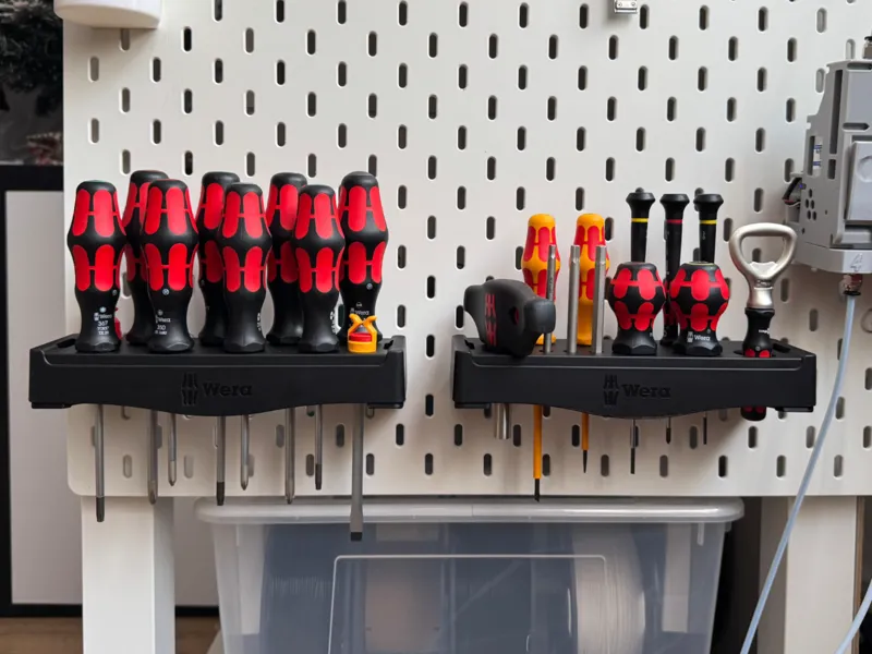 Wera 2025 Advent Calendar Holder for Ikea Skadis