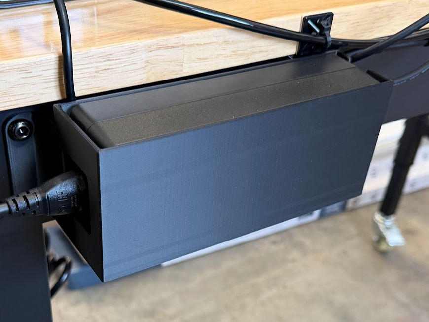 X-Tool S1 Power Adapter Mount and Cable Management