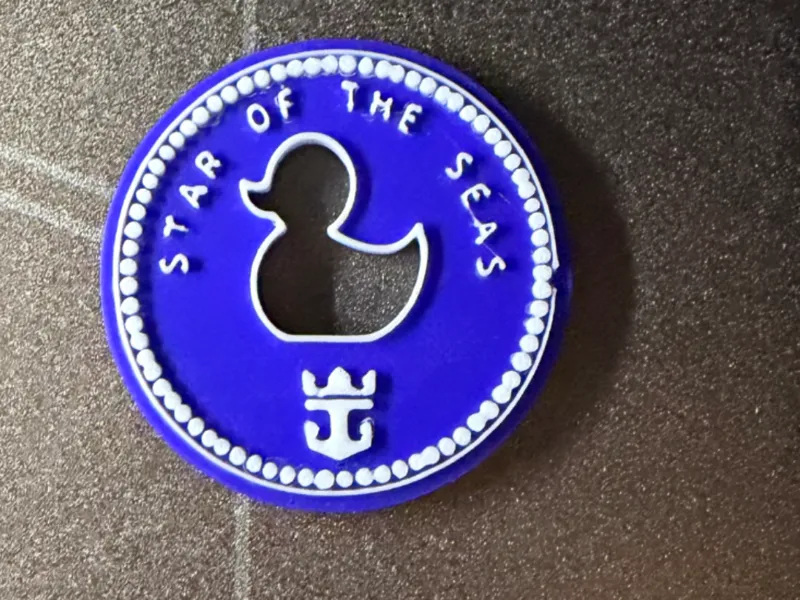 Royal Caribbean Star of the Seas Duck Coin