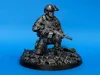0.2mm layer, 2 walls, 15% gyroid infill, supports enabled