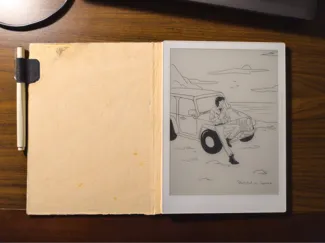 Supernote A5x Half Folio DIY case