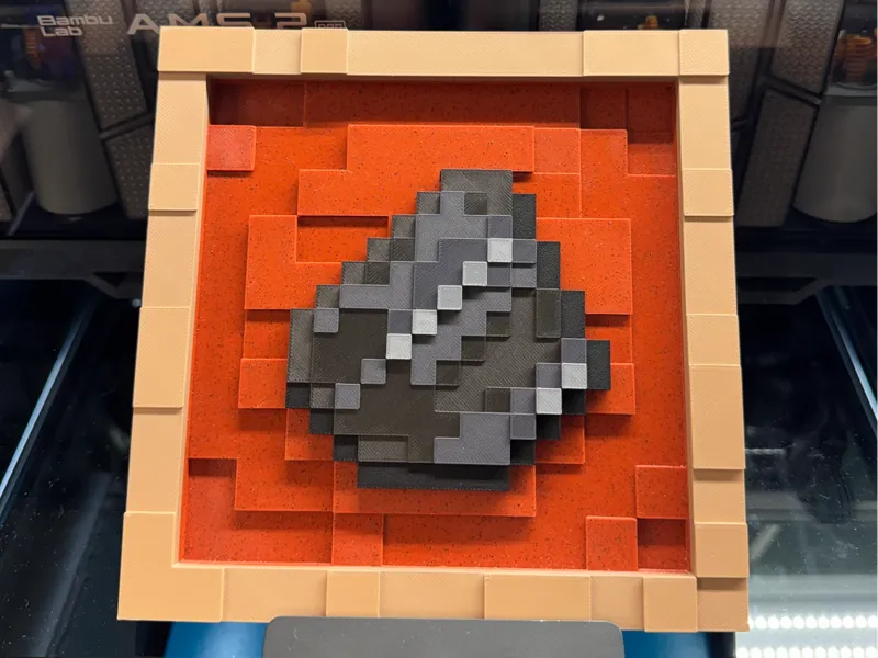 Flint - Minecraft Item Frame