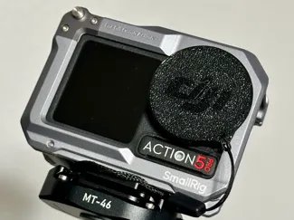 DJI Action 5 Pro TPU Lens Cover (w/ strap)
