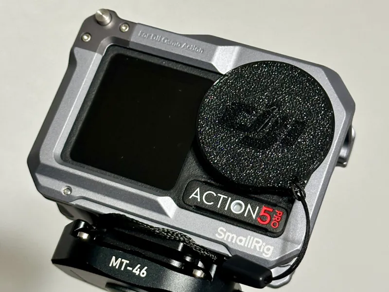 DJI Action 5 Pro TPU Lens Cover (w/ strap)