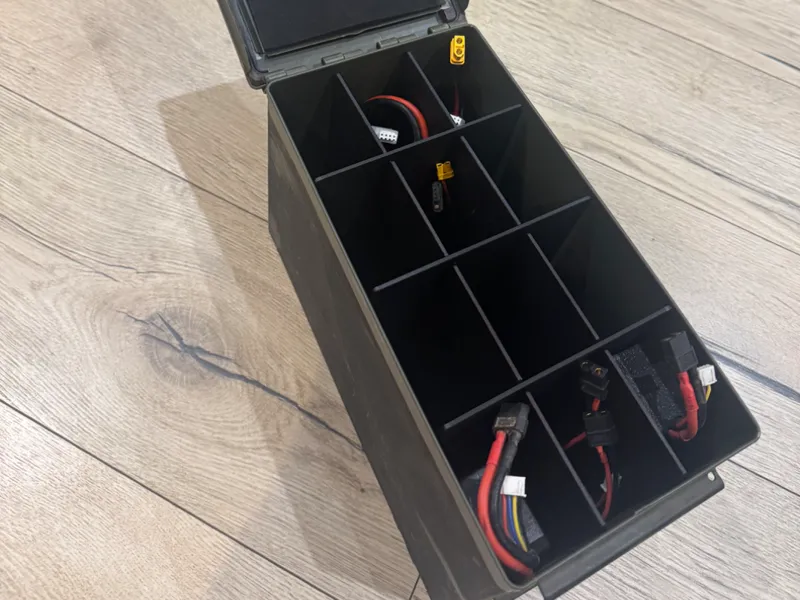 ammo box divider