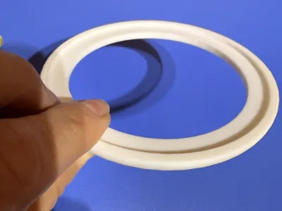 Rotating Light Cover Ring for Lithophane Sphere