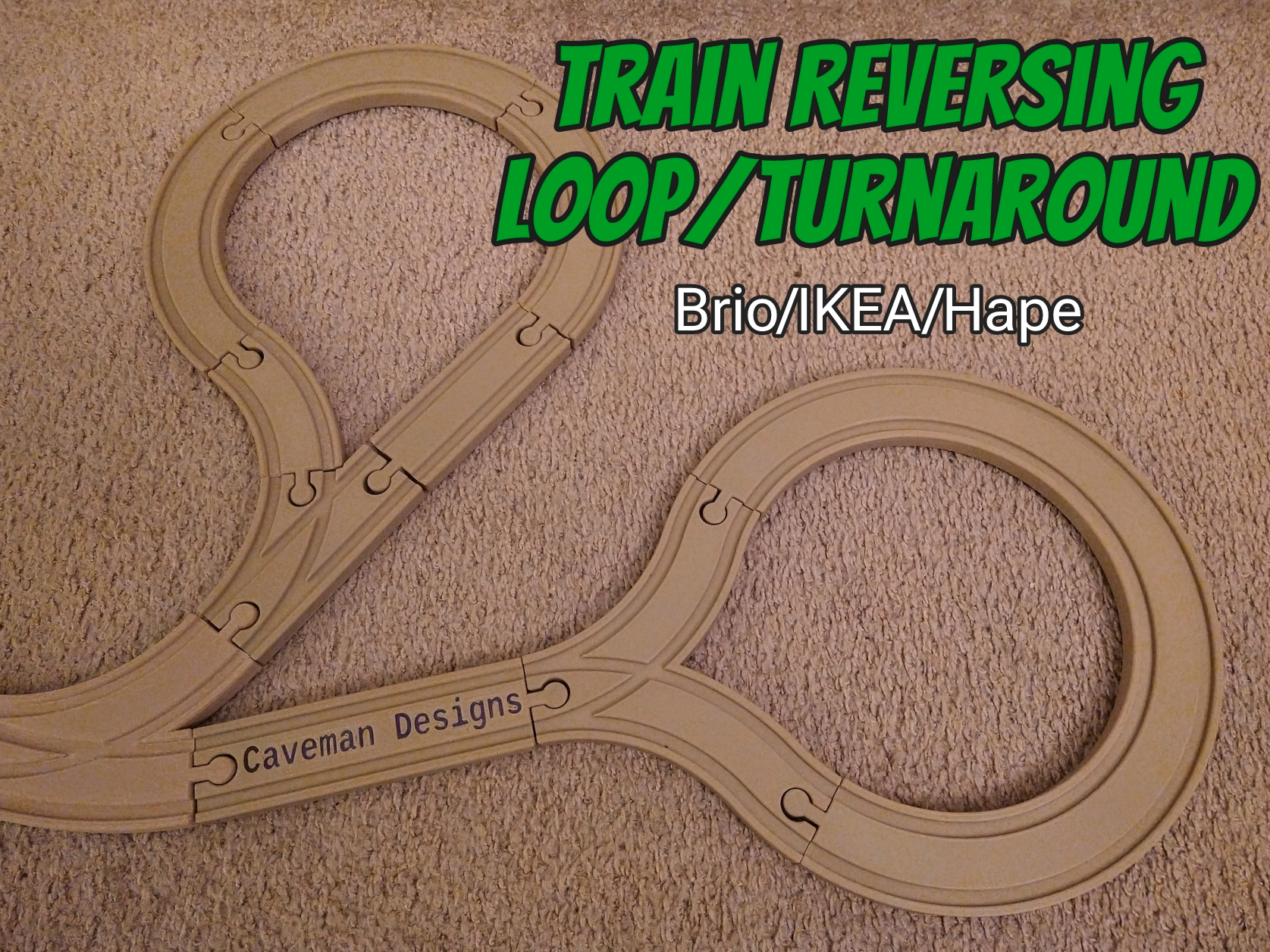 Train Reversing Loop/Turnaround (Brio/IKEA/Hape)