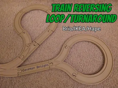 Train Reversing Loop/Turnaround (Brio/IKEA/Hape)
