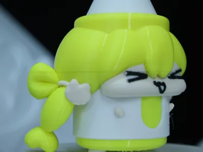 yunayu Crayon Man (Yellow)