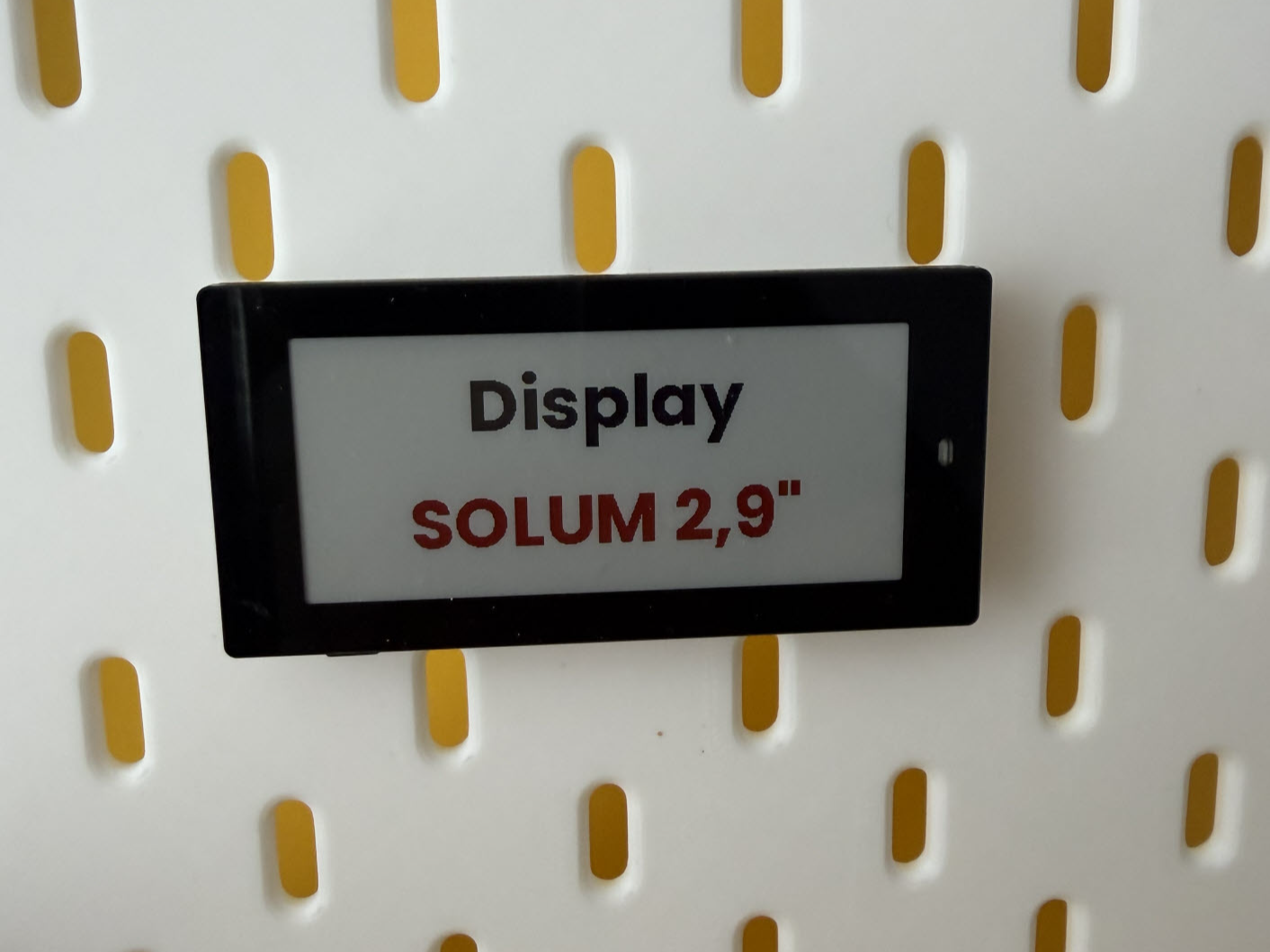 IKEA Skadis holder Solum 2,9" Display