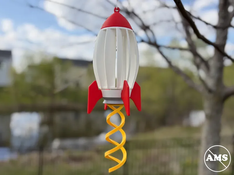 Rocket Wind Spinner | Helical Wind Turbine
